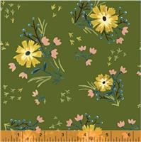 Bungalow- Floral- Green